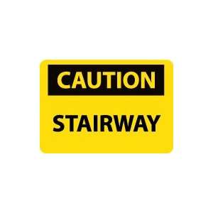  OSHA CAUTION Stairway Safety Sign