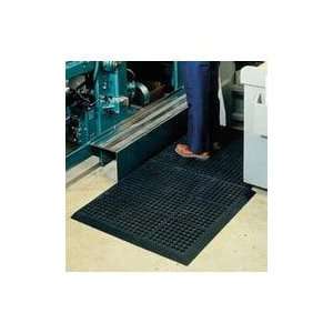  Industrial Safety Step Antifatigue Mat, 36 x36, Black 