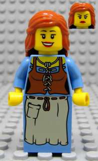 NEW Lego Kingdoms Female Minifig MILKMAID Girl 7189 NEW  
