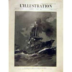 Port Arthur Navy Askold Japanese Ship French Print 1904  