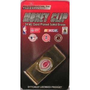   Cincinnati Reds MLB Licensed Gold Plated Money Clip
