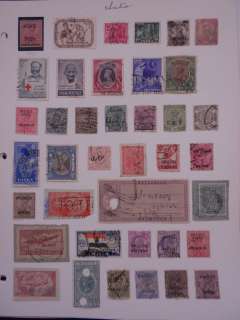 INDIA  Mint & Used collection on pages. Includes States  