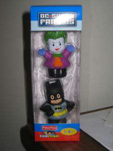 Little People DC Super Friends Joker Batman Figures NEW  