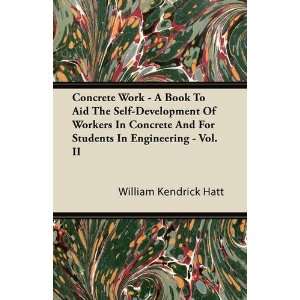  Concrete Work   A Book To Aid The Self Development Of 