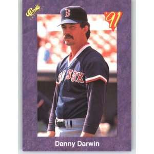  1991 Classic Game (Purple) Trivia Game Card # 170 Danny Darwin 