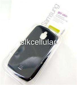 New OEM T Mobile Samsung Exhibit 4G T759 Black Hard Silicone Gel Skin 