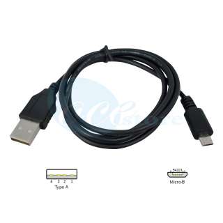 ft usb 2 0 data syncing power charging cable usb type a male to 