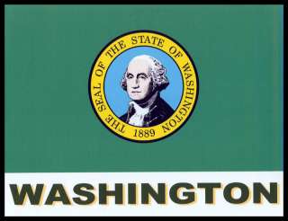 Washington State Flag T Shirt New 8 Sizes 5 Colors  