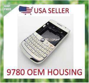 ORIGINAL blackberry bold 9780 WHITE full housing OEM  