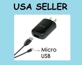 OEM USB Cable+Wall Home Charger HTC Droid Incredible  