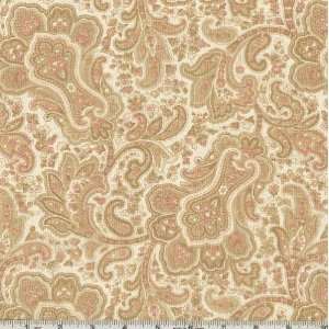  45 Wide Moda Aviary French Paisley Ivory Fabric By The 