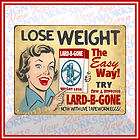 funny weight loss diet sign natural live tapeworm eggs tablets joke 