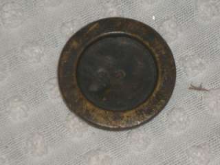 Antique Victorian Balance Scale Weight 2 ounce 1800s  