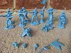   Plastic Toy Soldiers Union 7th Cavalry Custer Casualty Set 54mm 6 pcs