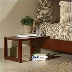 Fashion Bed Group Murray Side Table Mahogany Finish Nightstand 