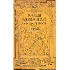  Farm Almanac and Facts Book 1936 Ford Motor Company 