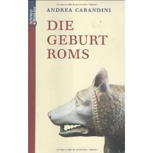 Die Geburt Roms. (9783538071292) Andrea Carandini Books