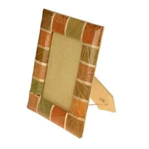  Leaves and Recycled Paper Squares Frame Squares Every 