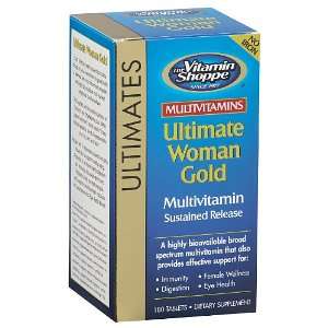  Ultimate Women Gold No Iron Multivitamin Health 