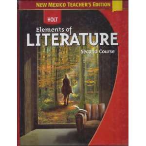 Elements of literature   Second course Holt 9780554007755  