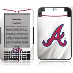  Atlanta Braves Home Jersey skin for  Kindle 3