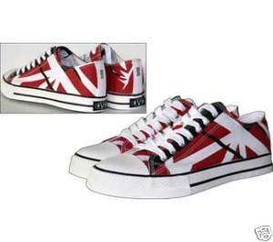 EDDIE VAN HALEN Red Lo Top Shoes Sneakers EVH NEW  