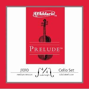  Prelude Cello 4/4 Scale Medium Tension Set Musical 