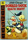 donald duck beach party 4 dell giant comic disney 1957