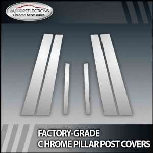    98 01 Nissan Altima 6Pc Chrome Pillar Post Covers Automotive