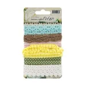  Websters Pages Everyday Poetry Trim Card 6 Styles/1 Yard 