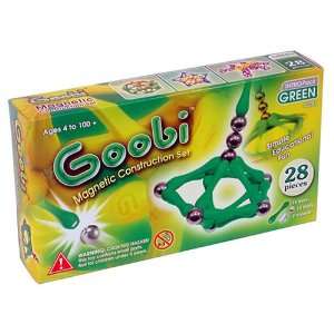  INTRO Pack Green (28 pieces) Goobi Magnetic Construction 