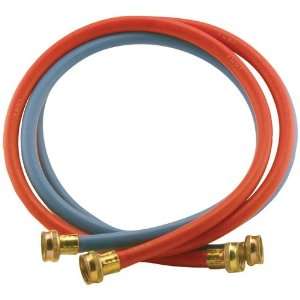   RUBBER WASHING MACHINE HOSES (6 FT) (X1109RB 6FF TP)