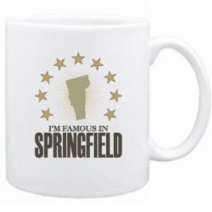   Am Famous In Springfield  Vermont Mug Usa City