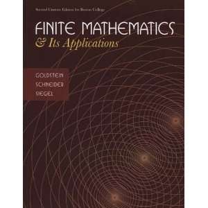  Finite Mathematics and its Applications (Boston College 
