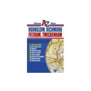  Hounslow, Richmond, Feltham and Twickenham Street Plan 