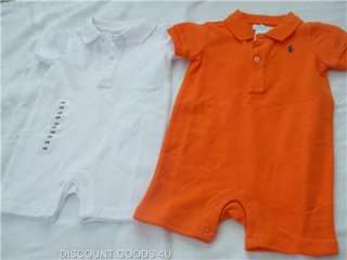NEW 2 POLO RALPH LAUREN LAYETTE. NEW 2 POLO BOY OUTFITS SIZE 6 MONTHS 