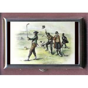  GOLF EARLY IMAGE; RETRO FUN Coin, Mint or Pill Box Made 