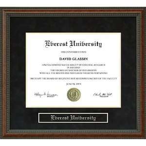 Everest University Diploma Frame 