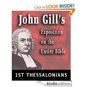 John Gills Exposition on the Entire Bible Book of 1st Thessalonians
