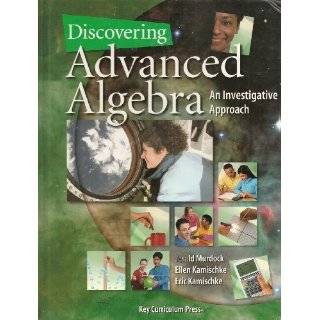  Discovering Advanced Algebra, An Investigative Approach to 