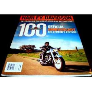  Harley davidson 100th Official Collectors Edition Bob 