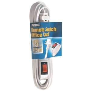   Wire & Cable EC870615 15 Foot 16/2 SPT 2 Remote Switch Cord, White
