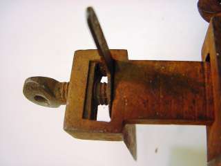 Antique Wood & Iron Leather Worker/Harness Maker Leather Strip Cutter 