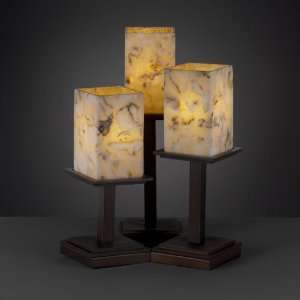  Justice Design Group ALR 8697 Montana 3 Light Table Lamp 