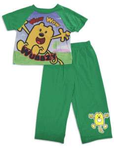 NWT Wow Wow Wubbzy 2 pc Pajamas Set Sizes 2T 3T 4T  