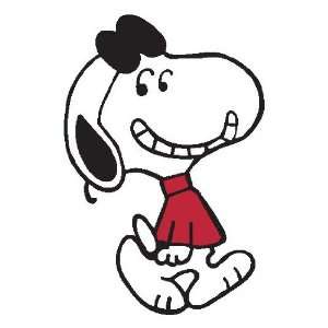  Snoopy decal / sticker 4.5 x 2.5 