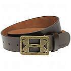 UNDER ARMOUR Slogo GOLF Brown Genuine Leather Belt SIZES M 34 L 36 