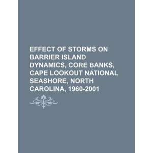  Effect of storms on Barrier Island dynamics, core banks 