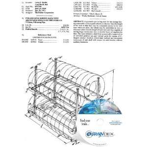  NEW Patent CD for PYRAMID KNOCKDOWN RACK WITH ADJUSTABLE 