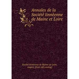  Annales de la SocieÌteÌ linneÌenne de Maine et Loire 
